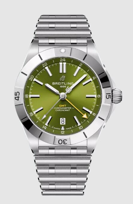 Breitling Chronomat 40 GMT Giannis Antetokounmpo Replica Watch A32398A11L1A1